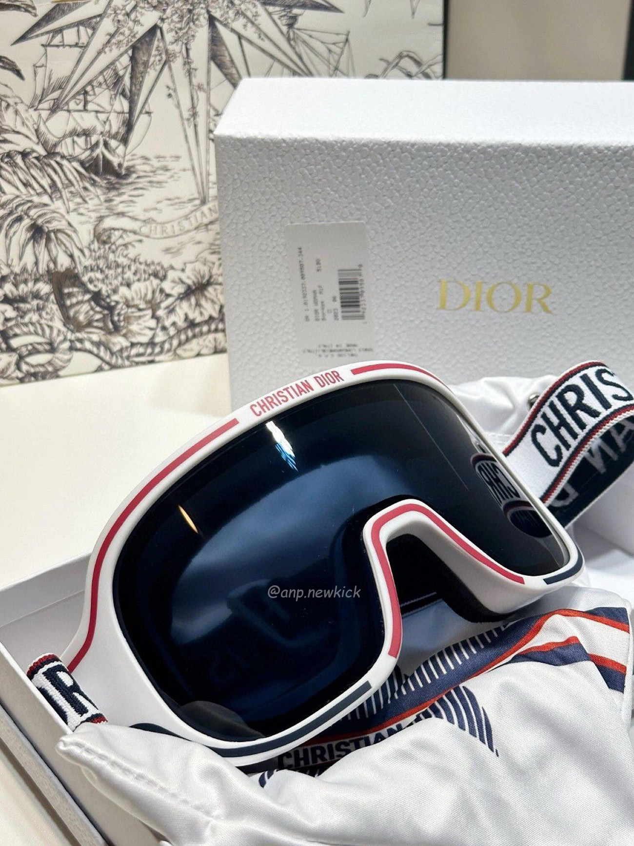 Dior Dioralps M1i White Ski Goggles (9) - newkick.cc